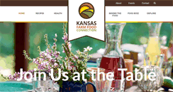 Desktop Screenshot of kansasfarmfoodconnection.org